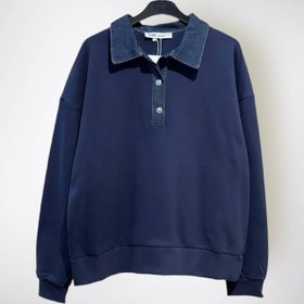 تصویر دورس یقه جین کد 011564 