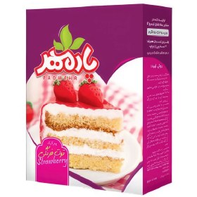 تصویر پودر کیک توت فرنگی 