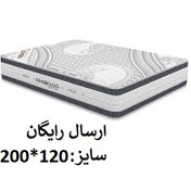 تصویر تشک طبی فنری رویال مدل ۱۲۰×۲۰۰ ظرفیت ۱.۵ نفر 