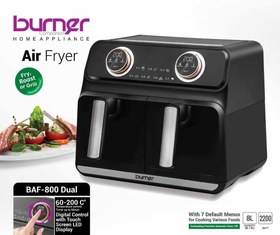 تصویر سرخ کن رژیمی دوقلو برنر BAF-800Dual BURNER