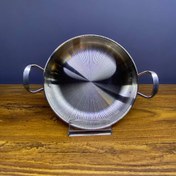 تصویر تابه دودسته استیل کد ۱۳ 