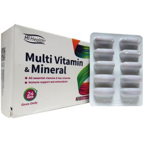 تصویر کپسول مولتی ویتامین مینرال های هلث ا Hi Health Multi Vitamin And Mineral Capsule Hi Health Multi Vitamin And Mineral Capsule