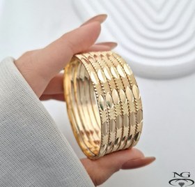 تصویر النگو طلاروس کد 2777 - 4 