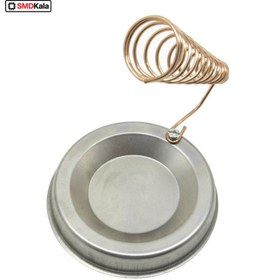 تصویر پایه هویه فلزی گرد 