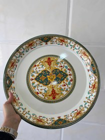 تصویر سینی لعابی Enamel tray