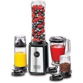 تصویر مخلوط کن ورزشی بلک اند دکر Black+Decker SBX300-B5 300W Sports Blender Black+Decker SBX300-B5 300W Sports Blender