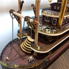 تصویر ماکت کشتی Misisipi دارای LED 