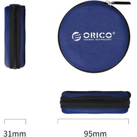 تصویر کیف لوازم جانبی ضد آب اوریکو ORICO PH-EH2 Headphones/Data Cable Storage Bag 