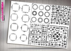 تصویر پک طرح های اسلیمی 01 