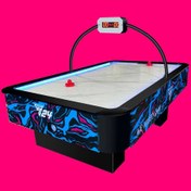 تصویر میز ایرهاکی ۲ نفره سایز ۱۸۵ در ۱۲۵ نمراتور بغل 