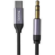 تصویر کابل AUX یسیدو مدل YAU42 طول ۱ متر تایپ سی 