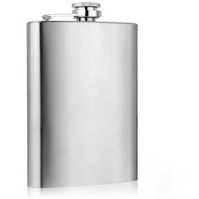 تصویر فلاسک جیبی استیل مدل 10OZ 