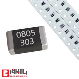 تصویر مقاومت 30 کیلو اهم SMD 0805 