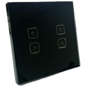 تصویر کلید چهار پل لمسی 