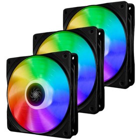 تصویر فن کیس دیپ کول CF120 ARGB 3 in 1 ا DeepCool CF 120 ARGB – 3 in 1 WITH A-RGB Controller Case Fan DeepCool CF 120 ARGB – 3 in 1 WITH A-RGB Controller Case Fan