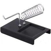 تصویر پایه هویه همراه با جای قرقره سیم لحیم 