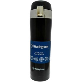 تصویر ماگ سفری (تراول ماگ) وستینگهاوس مدل TAZA گنجایش 450 میلی لیتر westinghouse travel mug 450ml