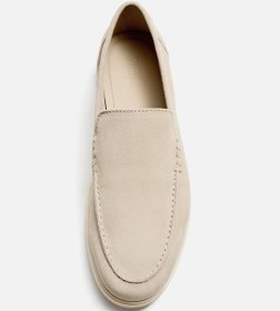 تصویر کالج اورجینال برند زارا Zara مدل CASUAL LEATHER LOAFERS کد 2645/320 