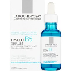 تصویر سرم آبرسان لاروش پوزای هیالورونیک اسید ویتامین ب 30میل اصل La Roche Posay Hyalu B5 Serum 30ml