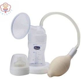 تصویر شیردوش دستی پمپ دار چیكو 150 میلی لیتر Chicco Massage Breast Pump 150ml