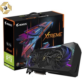 تصویر گیگابایت مدل AORUS GeForce RTX 3090 XTREME 24G حافظه 24 گیگابایت GIGABYTE GV-N3090AORUS-X-24GD AORUS GeForce RTX 3090 XTREME 24G Graphics Card