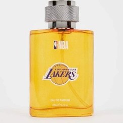 تصویر عطر 100 میلی لیتری دارای مجوز NBA لس آنجلس لیکرز مردانه رنگ زرد دیفکتو 