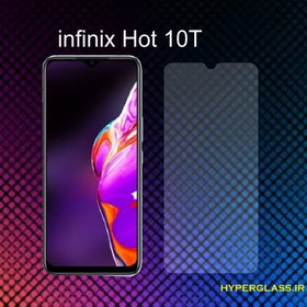 تصویر گلس محافظ صفحه نمایش نانو بلک اورجینال گوشی اینفینیکس Infinix Hot 10T 