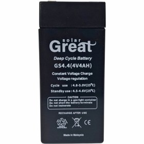 تصویر باتری 4 ولت 4AH 