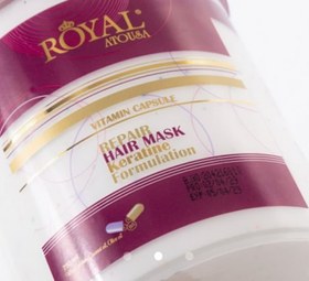 تصویر ماسک مو ویتامینه و فری سولفات همراه با روغن آرگان رویال 750ml Atousa Royal