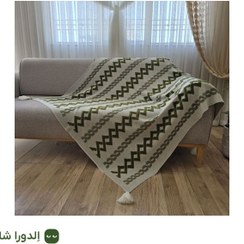 تصویر شال مبل پرشین تک رنگ - ماشی 