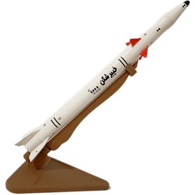 تصویر ماکت موشک خیبر شکن 