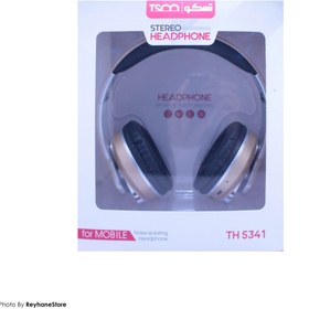 تصویر هدفون بلوتوث تسکو مدل TH 5341 ا TSCO TH 5341 bluetooth headphone TSCO TH 5341 bluetooth headphone