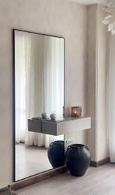 تصویر آینه و کنسول مدرن 