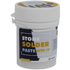 تصویر خمیر قلع 50 گرمی Stone گرید 4 