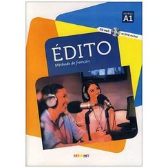 تصویر کتاب زبان فرانسه ادیتو A1 همراه با کتاب کار و cd Edito 1 niv.A1+Cahier+CD mp3+DVD