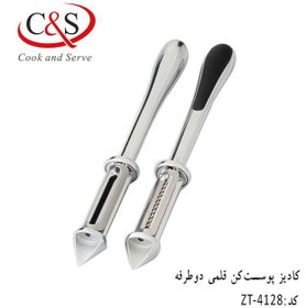 تصویر پوست کن قلمی دو طرفه C&s 