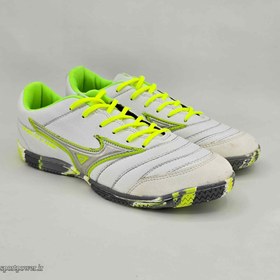 تصویر کفش فوتسال میزانو طرح مورلیا - سفید 