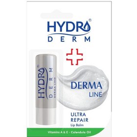 تصویر بالم لب درمانی نرم کننده و التیام بخش هیدرودرمnew Hydroderm Dermaline Ultra Repair Lip Balm