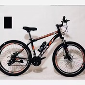 تصویر دوچرخه کوهستان سایز 26 کمک حرفه ای ترمز دیسکی (پس کرایه) 