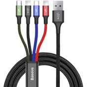 تصویر کابل چند سر بیسوس Baseus Rapid Series 4in1 Cable CA1T4-A01 