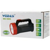 تصویر چراغ قوه شارژی خورشیدی Weidasi WD-566S Weidasi WD-566S Flashlight