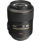 تصویر لنز ماکرو نيکون – Nikon AF-S VR Micro 105mm f/2.8G IF-ED – جدی کالا Nikon AF-S VR Micro 105mm f/2.8G IF-ED