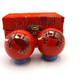 تصویر گوی آرامش اعصاب فیل قرمز کد 430012 