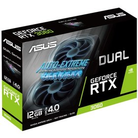 تصویر کارت گرافیک ایسوس DUAL GeForce RTX 3060 OC 12GB Gaming ا ASUS DUAL GeForce RTX 3060 OC 12GB Gaming GDDR6 Graphics card ASUS DUAL GeForce RTX 3060 OC 12GB Gaming GDDR6 Graphics card