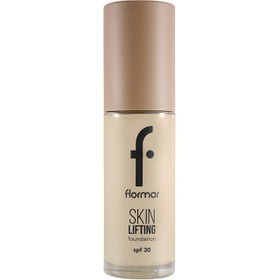 تصویر کرم پودر لیفتینگ پوست فلورمار spf30 کد 020Pure Beige 