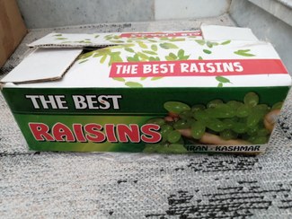 تصویر کشمش آفتابی ۳ کیلویی تاره 