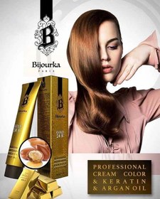 تصویر رنگ مو بیجورکا سری طبیعی Natural Bijourka Professional Hair Color Natural Series