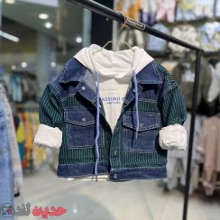 تصویر هودی و کت پسرانه وارداتی کد CL-00081 Imported boys' hoodie and jacket