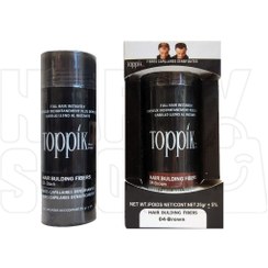 تصویر تاپیک پر پشت کننده مو هیر فیلر Toppik - Black Toppik