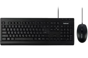 تصویر کیبورد و ماوس هترون مدل HKC-221 Hatron HKC-221 Keyboard and Mouse